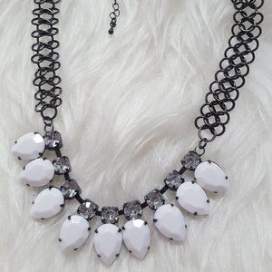 ⭐White stone necklace